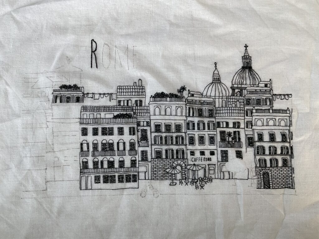 今、刺している作品。