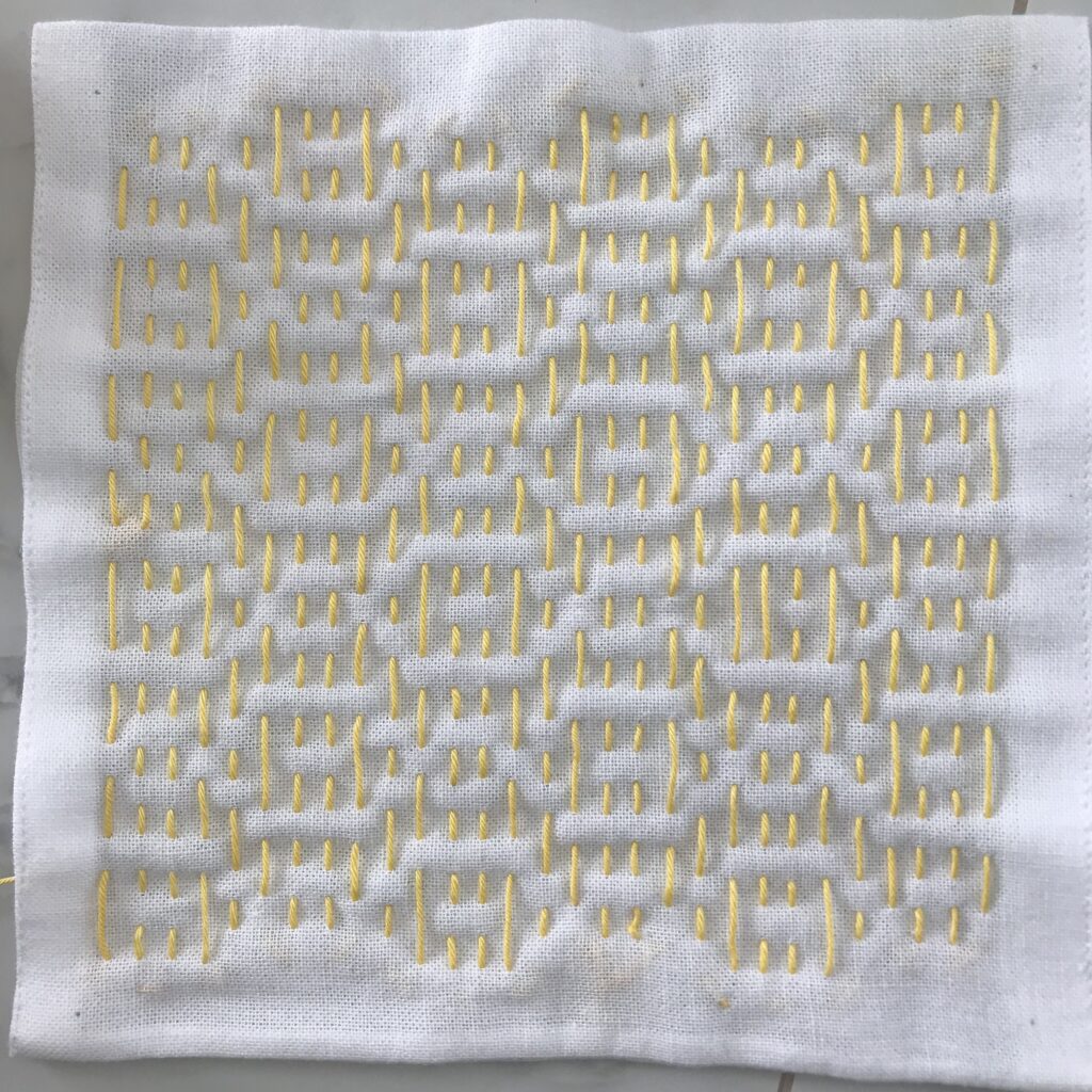 マーガレット刺し方画像