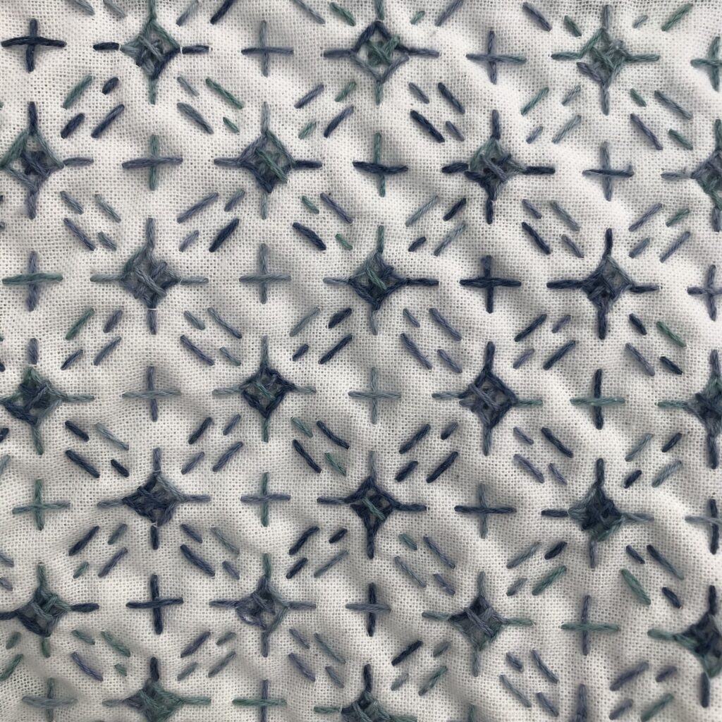 雪の結晶の裏側の写真