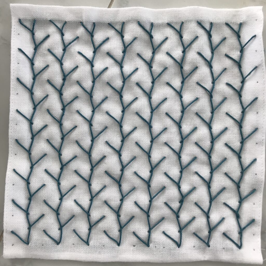 下書きが残っているローズマリーの表の写真