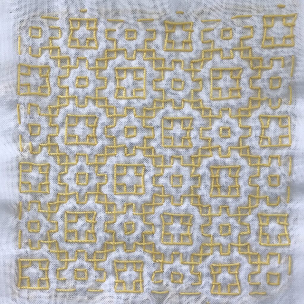 マーガレット刺し方画像