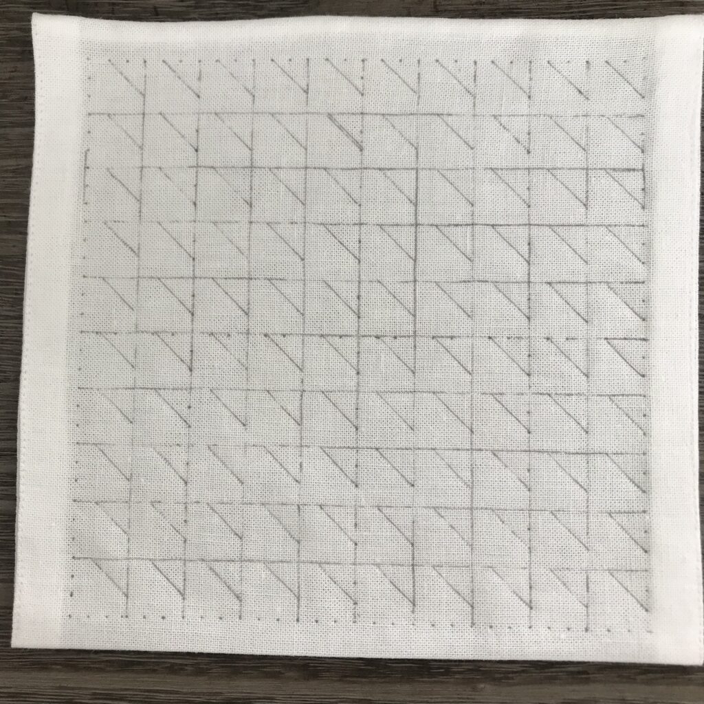 右上の斜め線が書けた写真