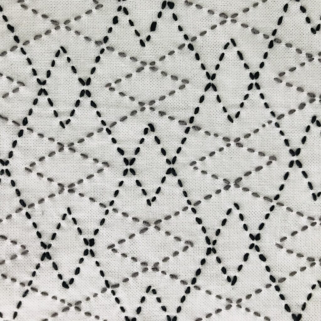 わたしが刺したつづき山の写真