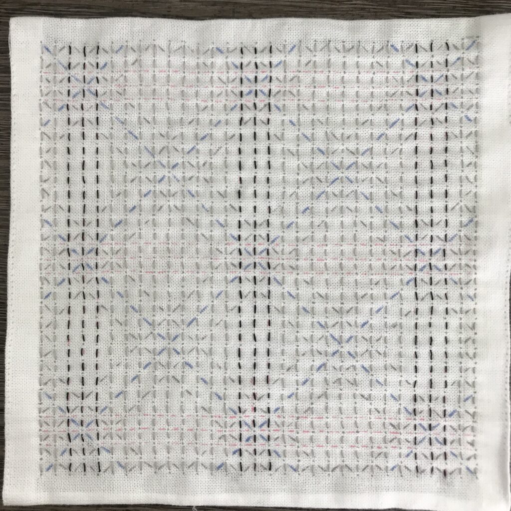 たてを刺した写真