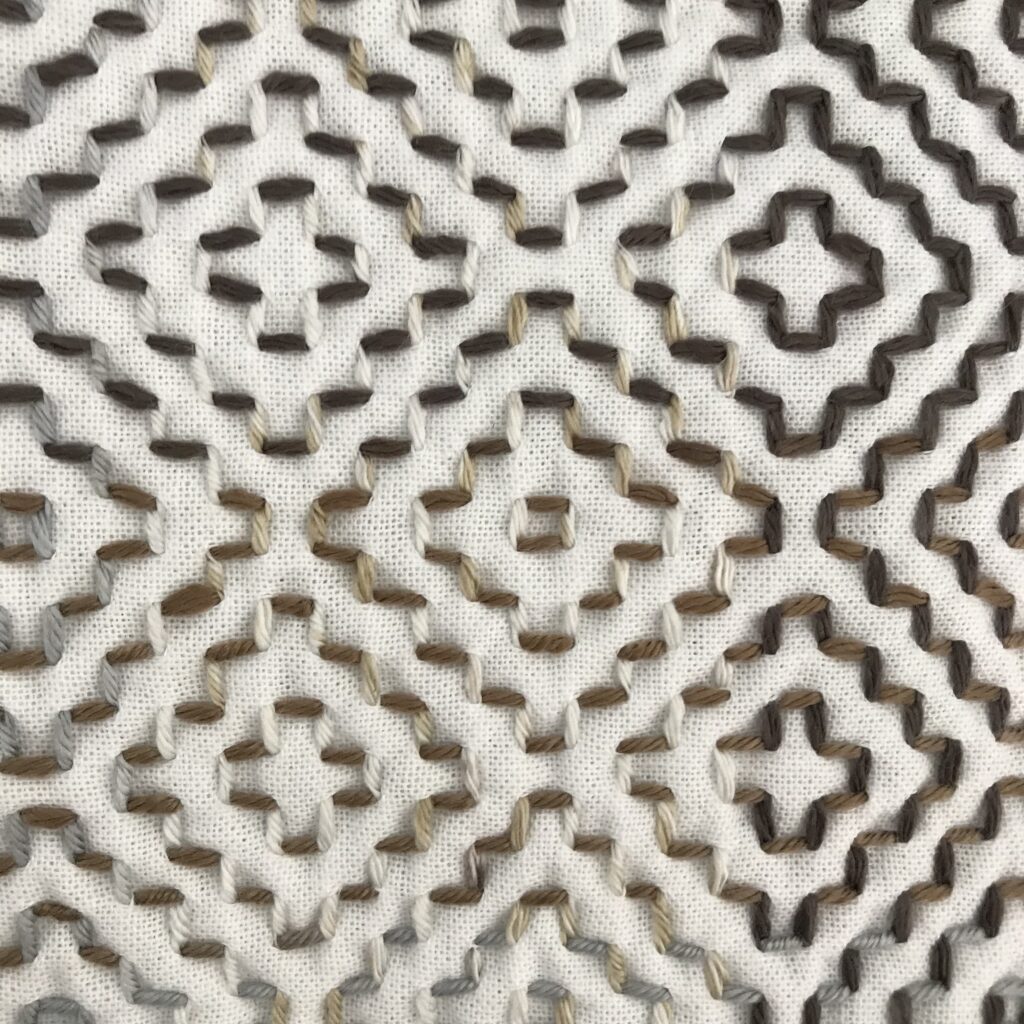 私が刺した柿の花の写真