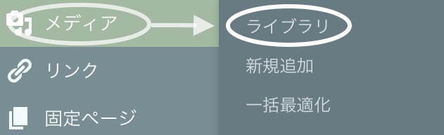 メディアの場所の説明画像