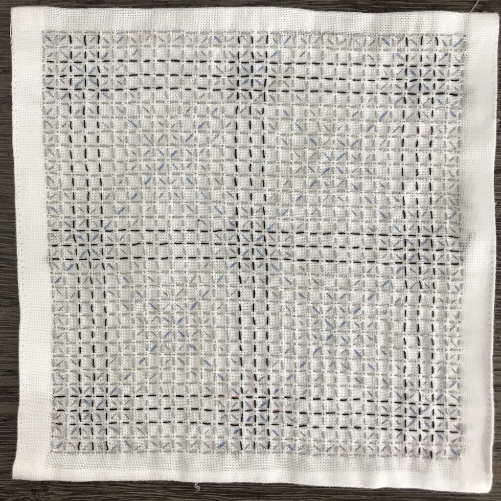 よこを刺した写真