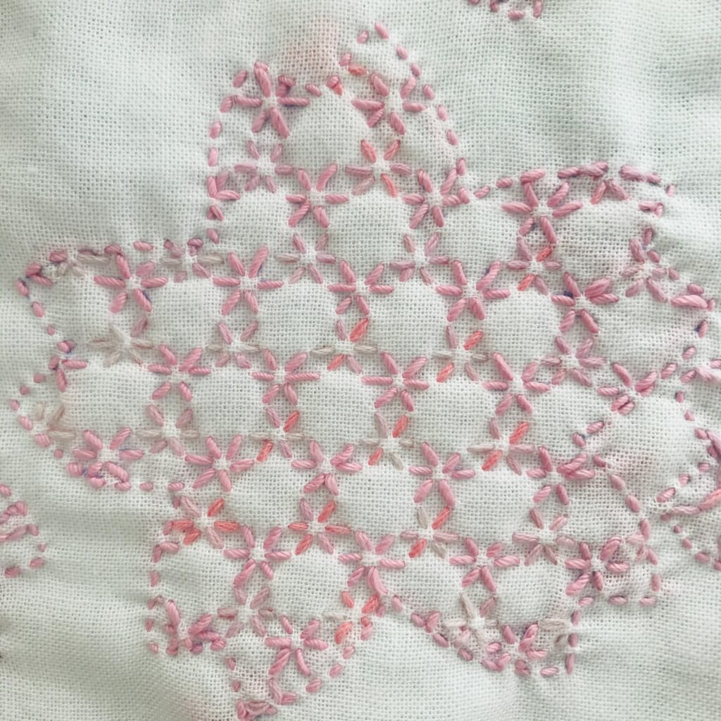 小花2を刺した写真