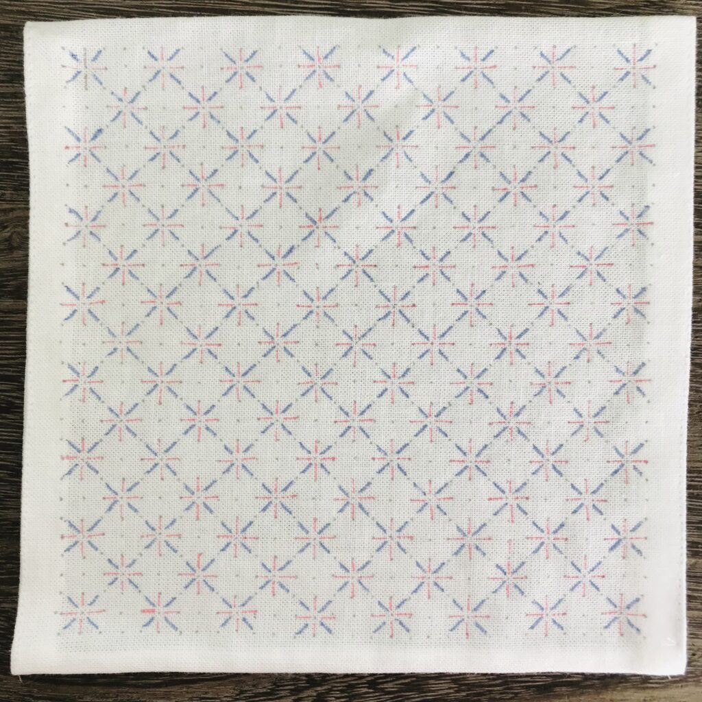 米刺しの下書き画像