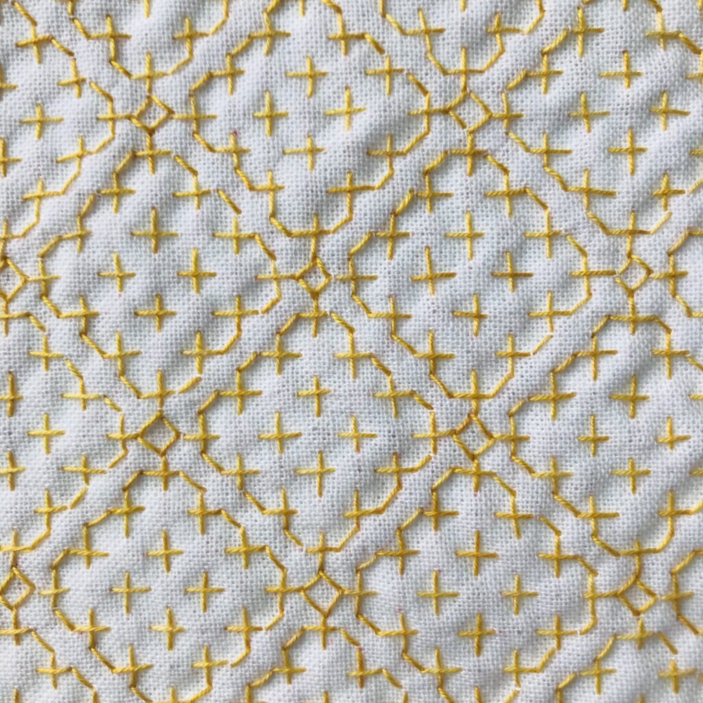 ビスケット模様の裏側の画像