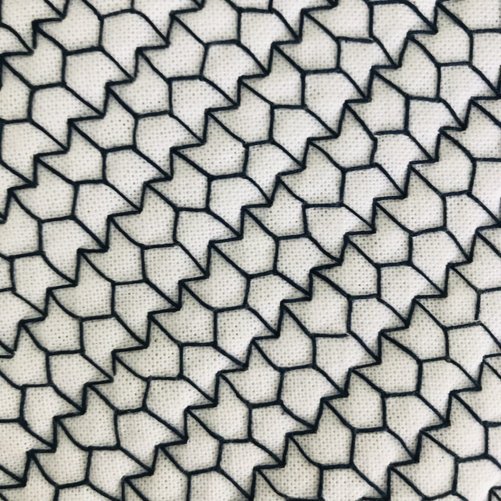 わたしが刺した矢羽根の写真