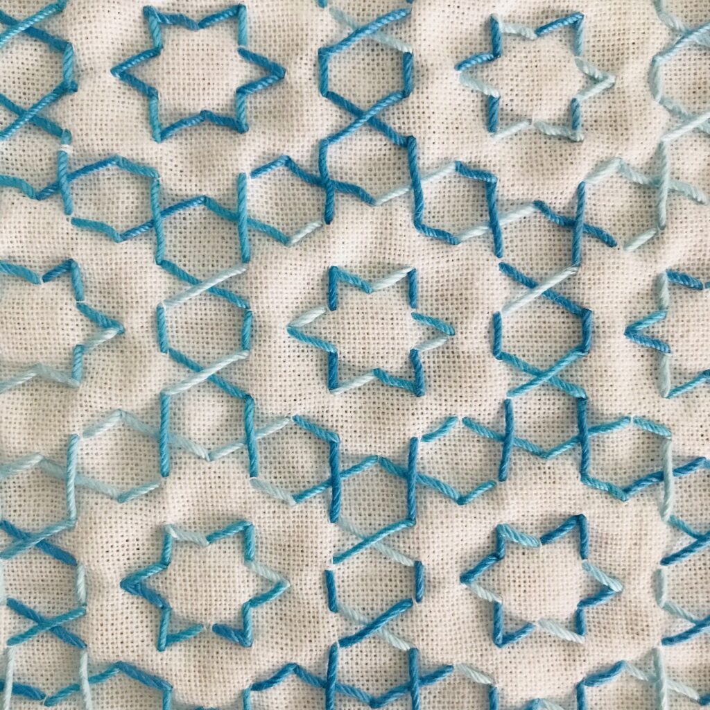 六剣花の裏側の写真