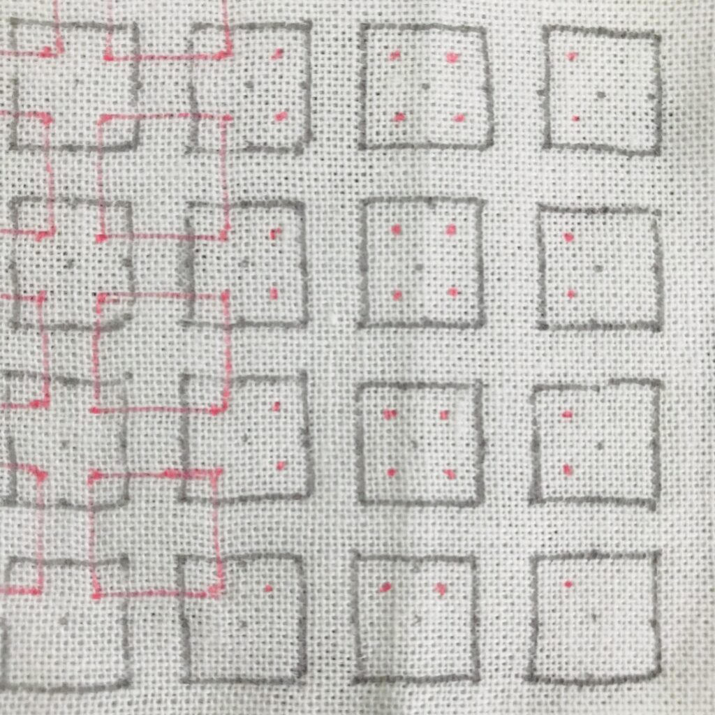 四角つなぎの書き方画像