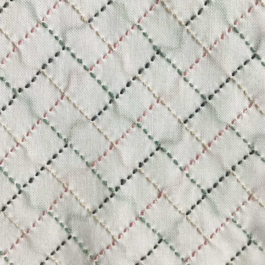 わたしが刺した桧垣の刺し子図案画像