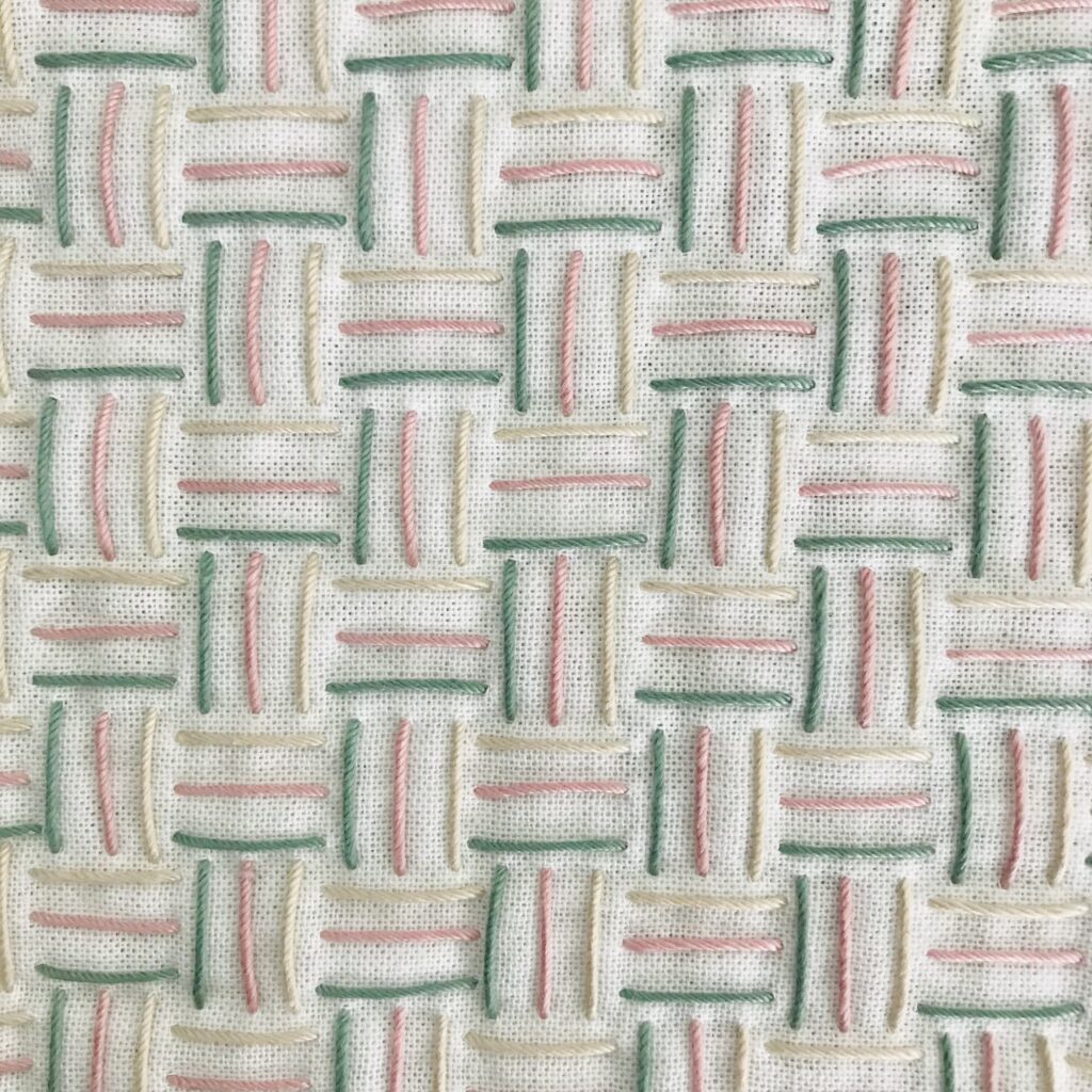 三崩しの刺し子図案画像