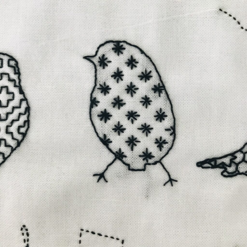 米刺しの刺し子画像