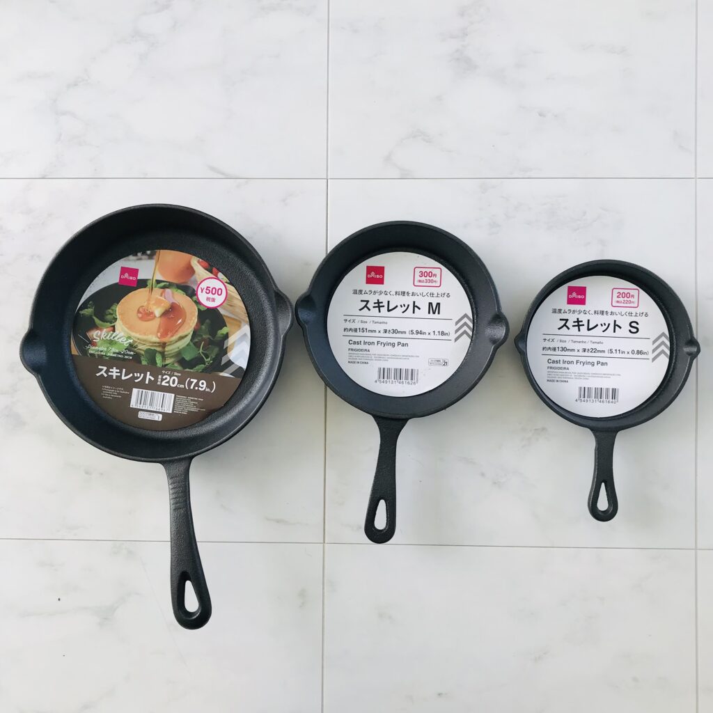ダイソーのスキレット画像