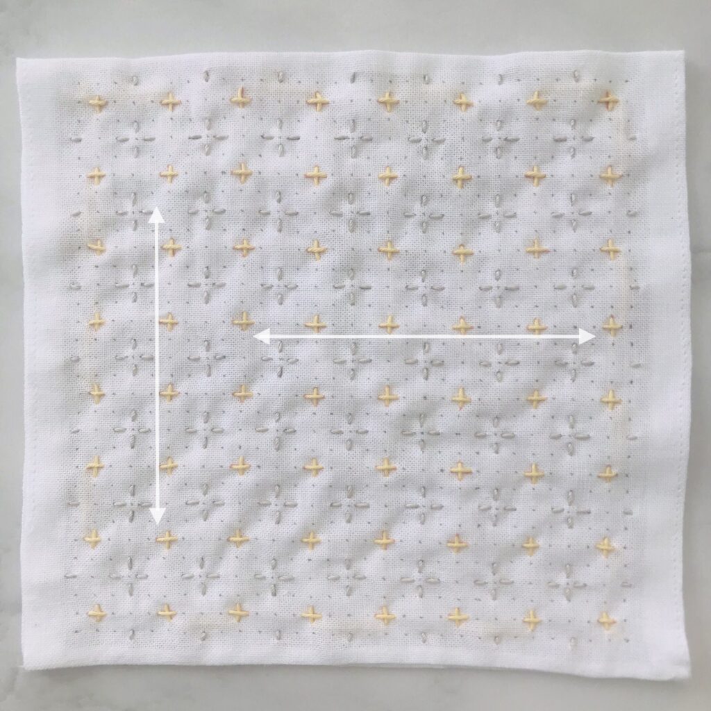 紫陽花刺しの刺し方画像