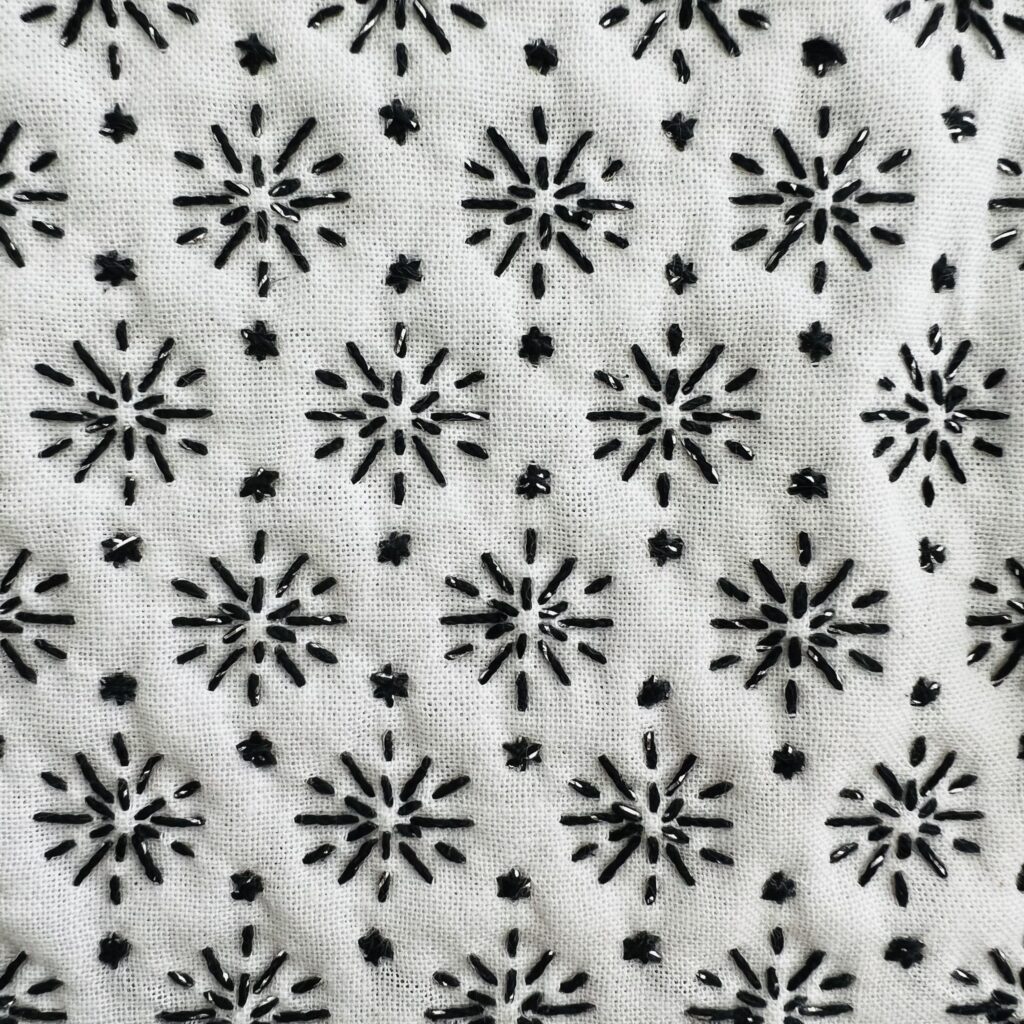 花火の刺し子画像