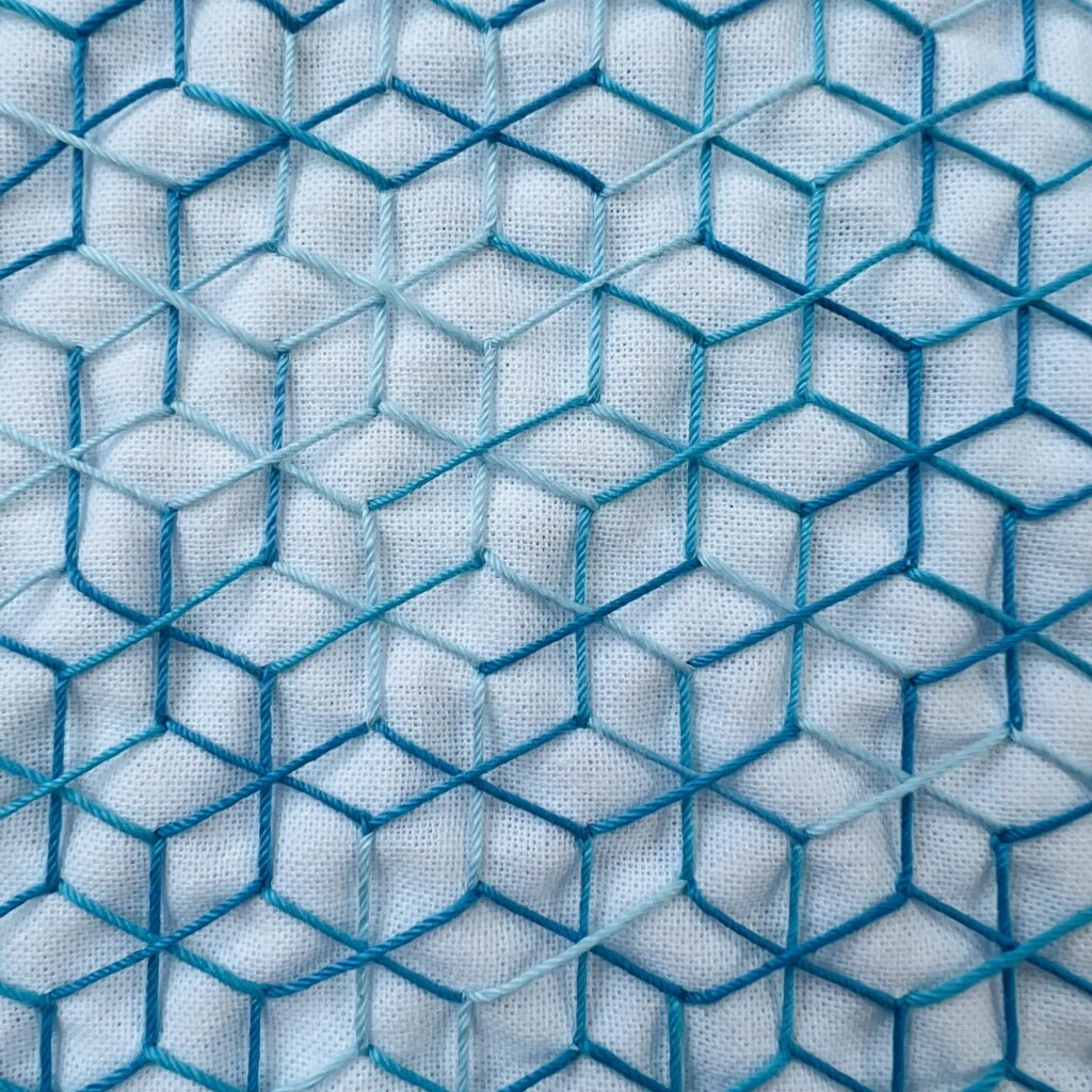 パンドラの箱の刺し子画像