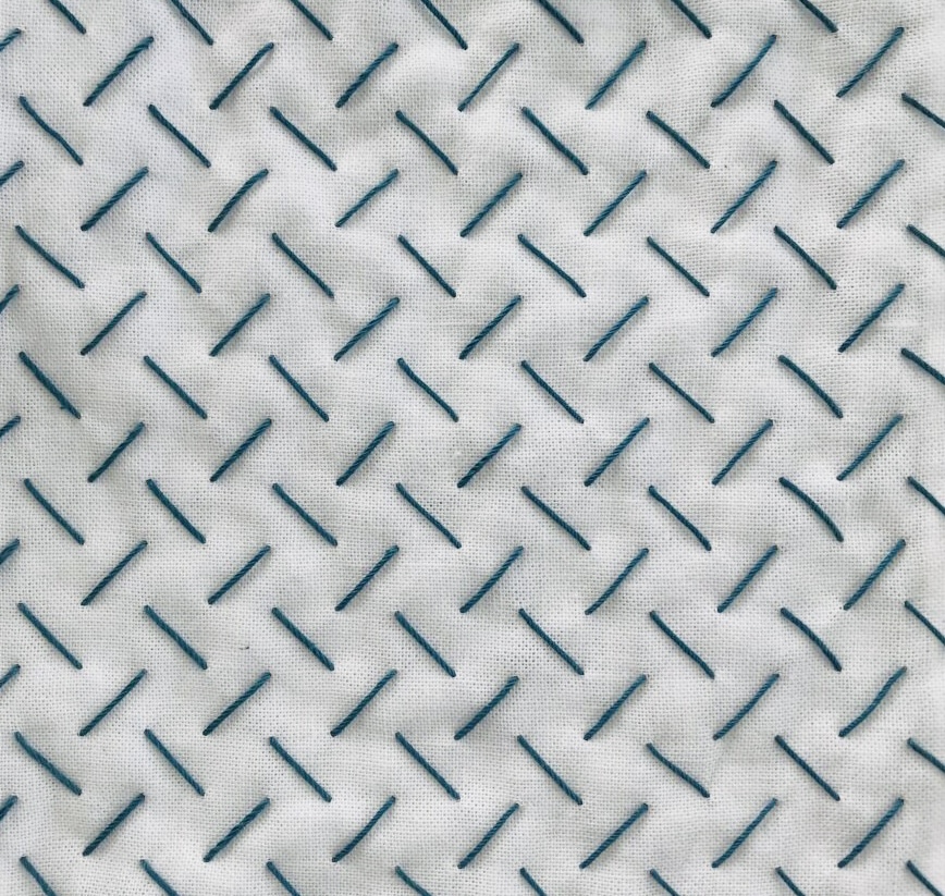 ローズマリーの刺し子画像