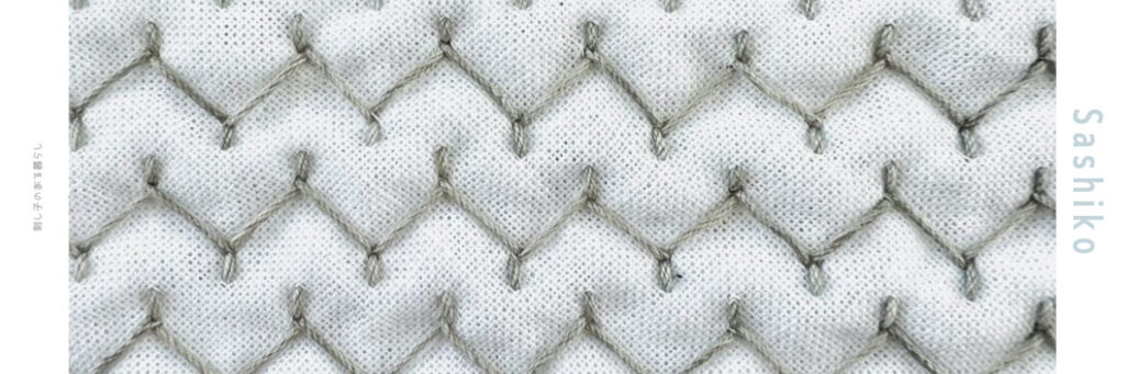 千羽烏の刺し子画像