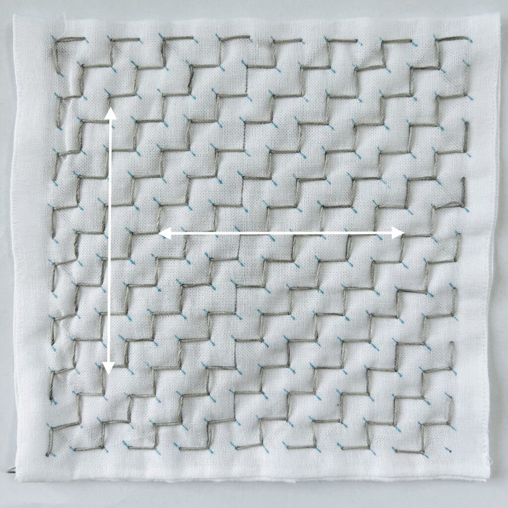 千羽烏の刺し方画像