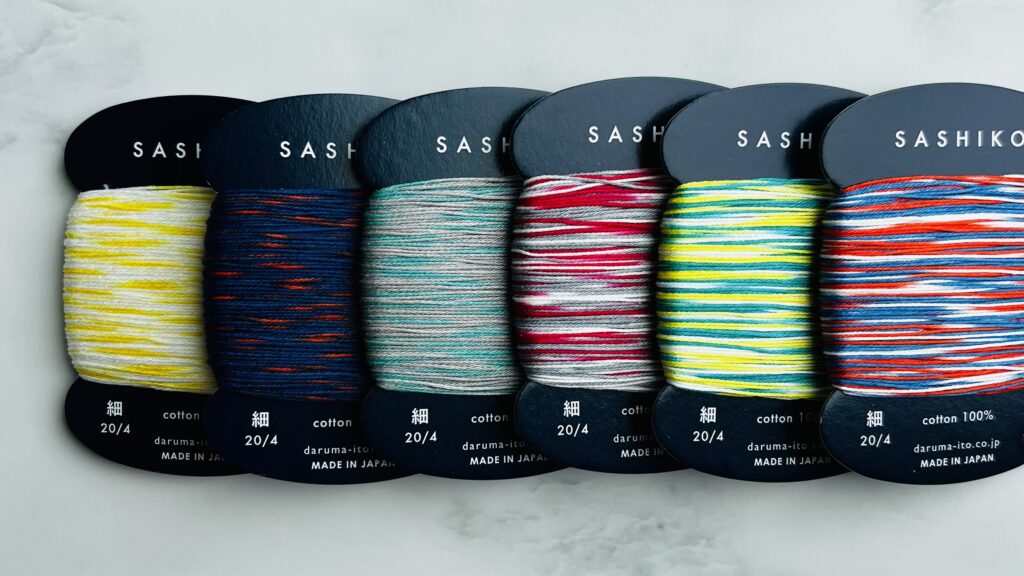 ダルマカスリ糸の画像