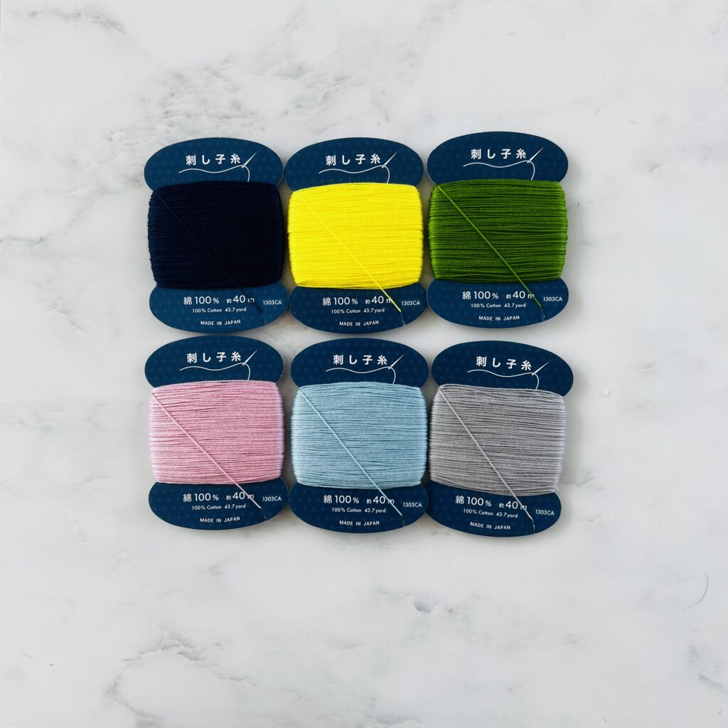 ダイソーの刺し子糸画像