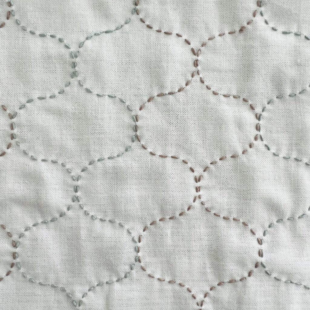 刺し子干網の画像