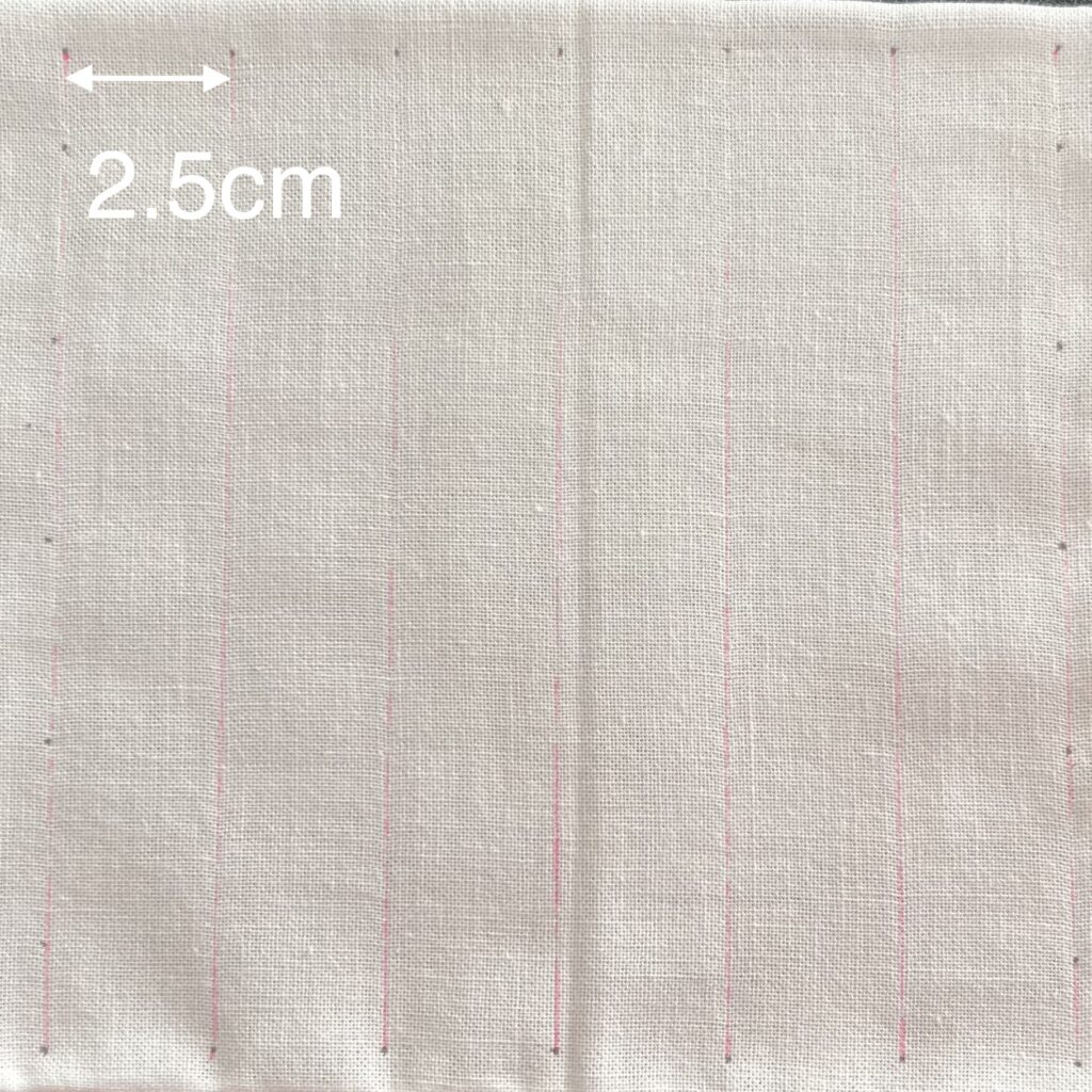 刺し子六角麻の葉の描き方画像