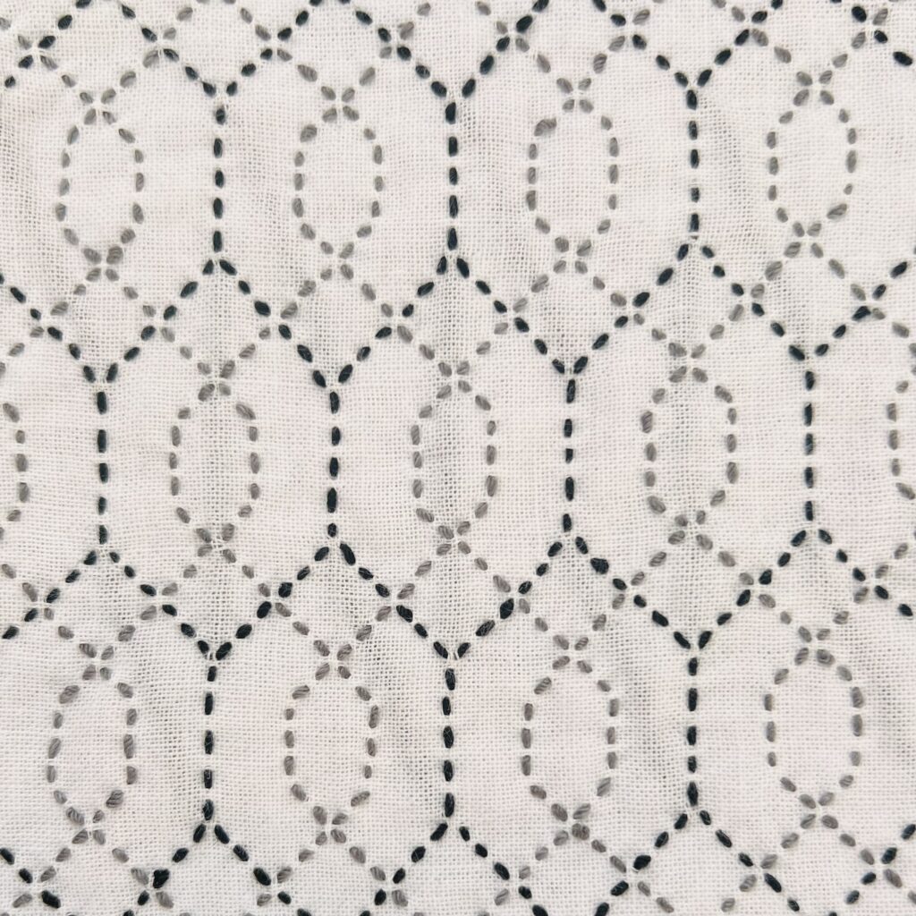 刺し子八重亀甲の画像