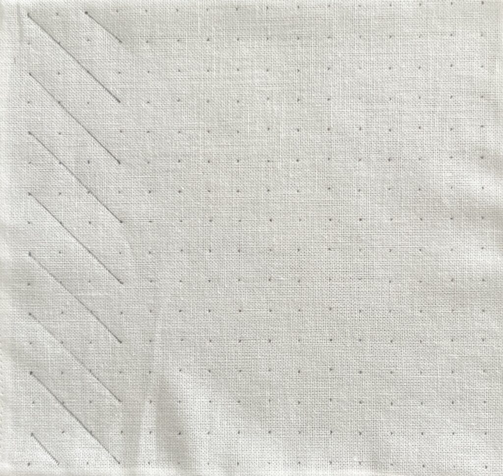 刺し子桧垣の書き方画像