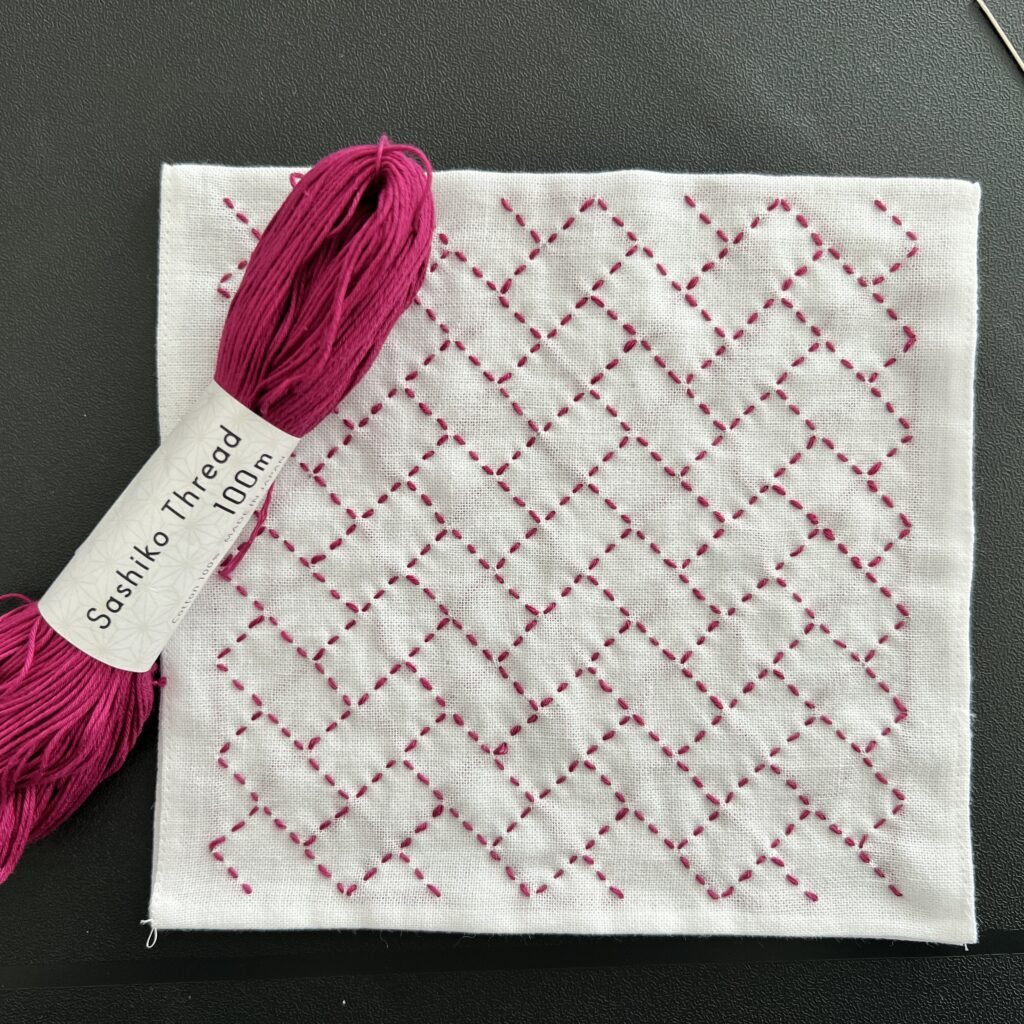 オリムパス刺し子糸と桧垣の画像