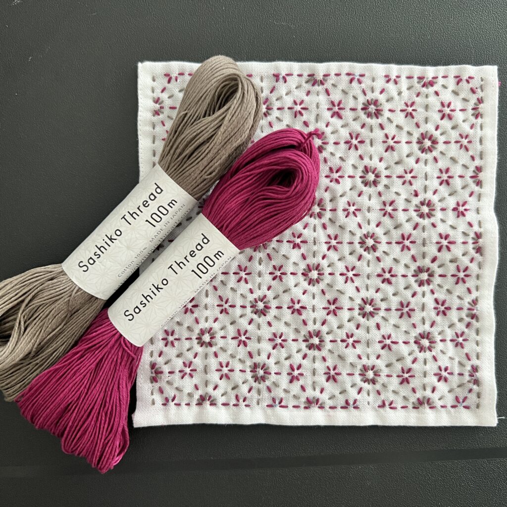 オリムパス刺し子糸とつの麻の葉の画像