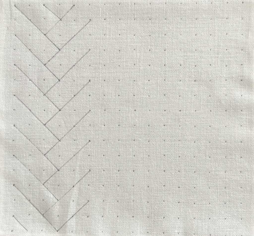 刺し子桧垣の描き方画像