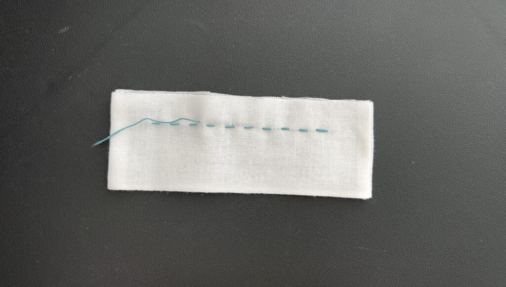 刺し子の刺しおわりやり方画像