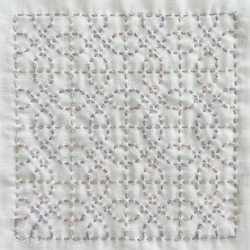 刺し子の八角つなぎの画像