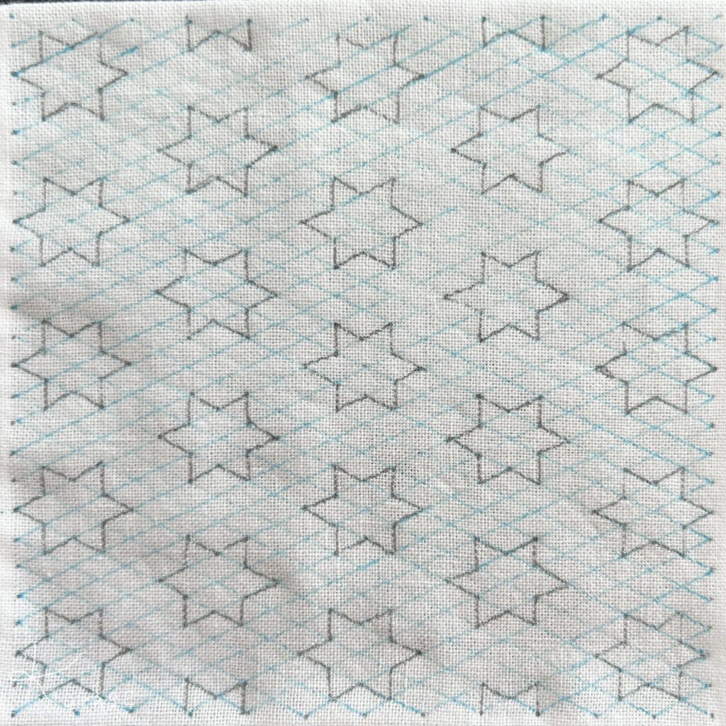 刺し子こんぺいとうと描き方画像