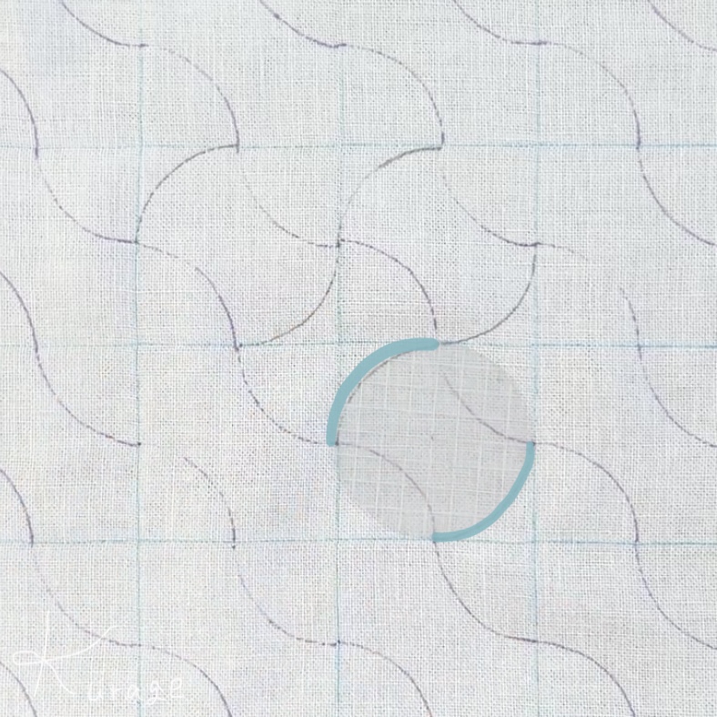 刺し子分銅つなぎの描き方画像